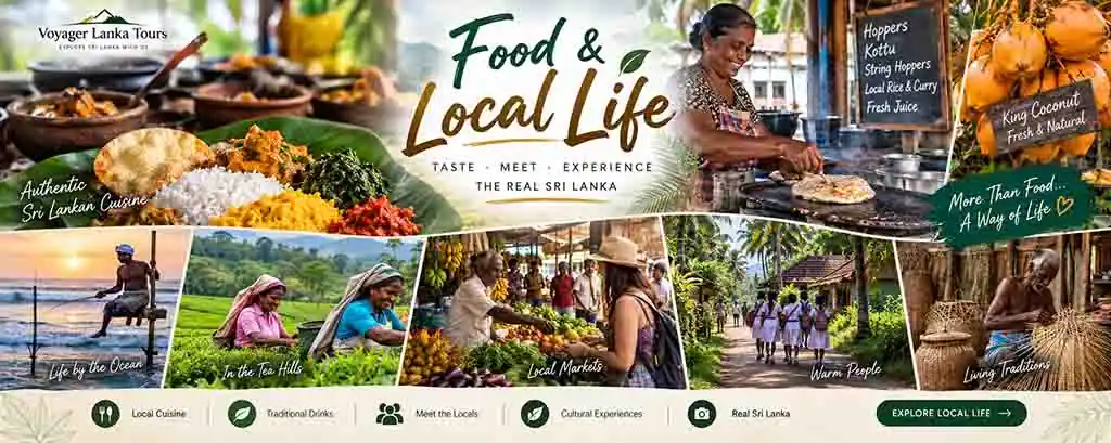 Food and Local Life in Sri Lanka