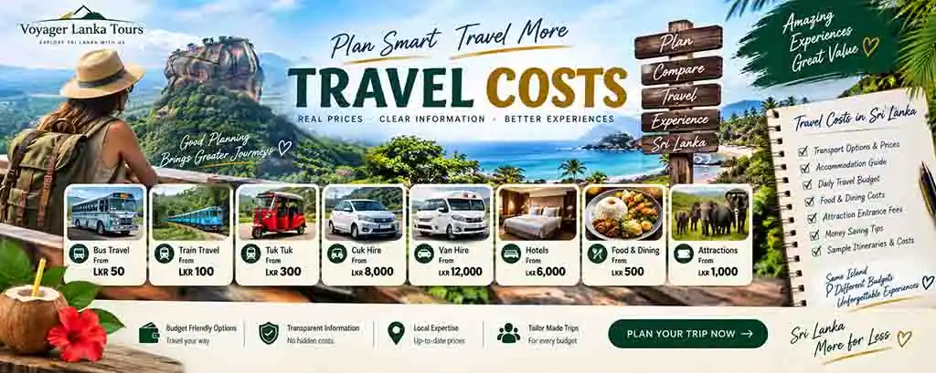 Travel Costs in Sri Lanka