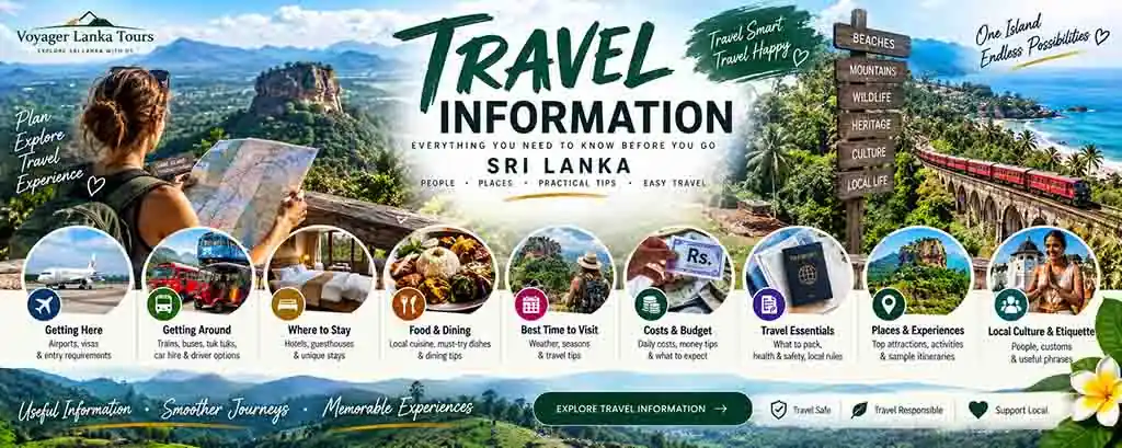Travel Information for Sri Lanka