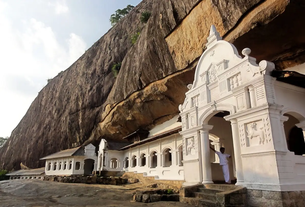 Cultural site visit in Sri Lanka