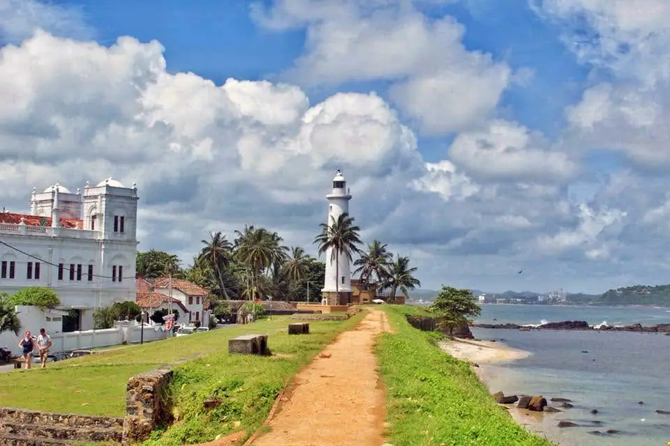 Galle Fort lighthouse view